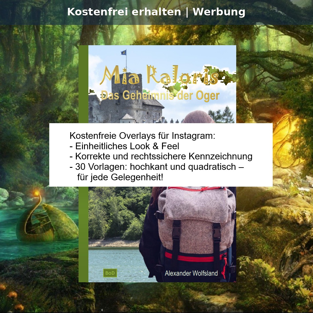 Werbung kennzeichnen auf Instagram – kostenlose Overlay-PNGs
