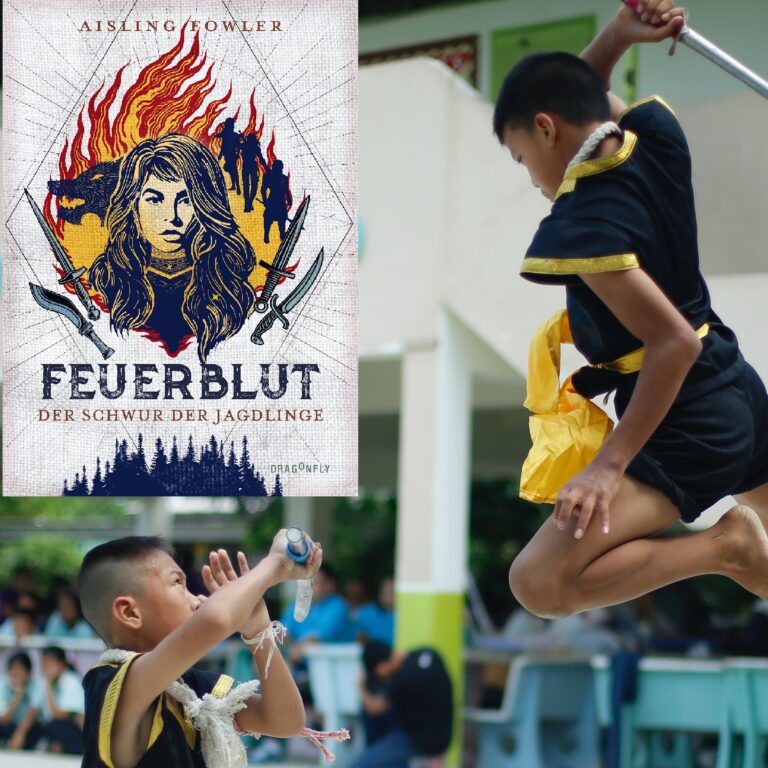 Mehr über den Artikel erfahren Feuerblut – Der Schwur der Jagdlinge (Aisling Fowler, Verlag Dragonfly)