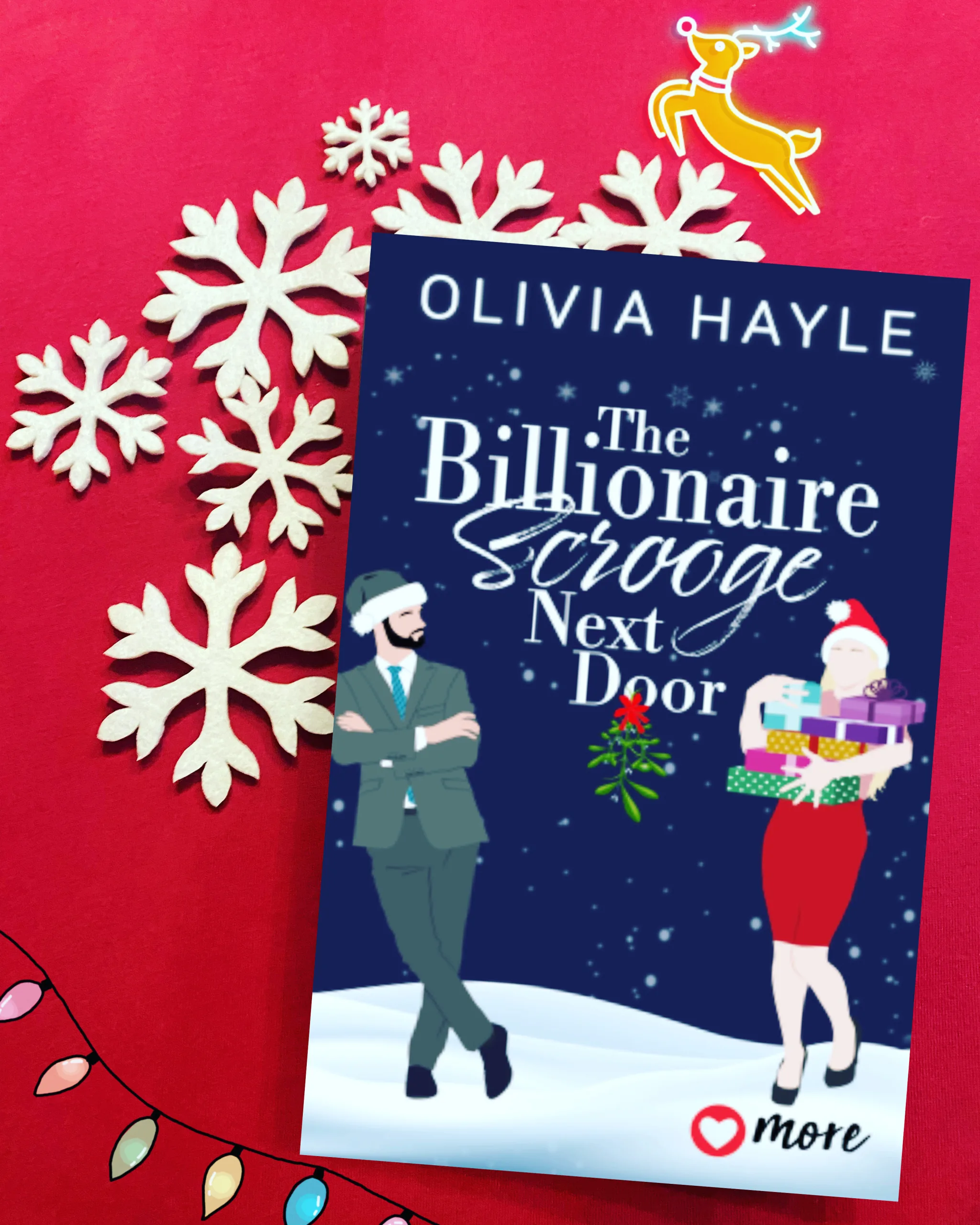 Mehr über den Artikel erfahren The Billionaire Scrooge Next Door von Olivia Hayle