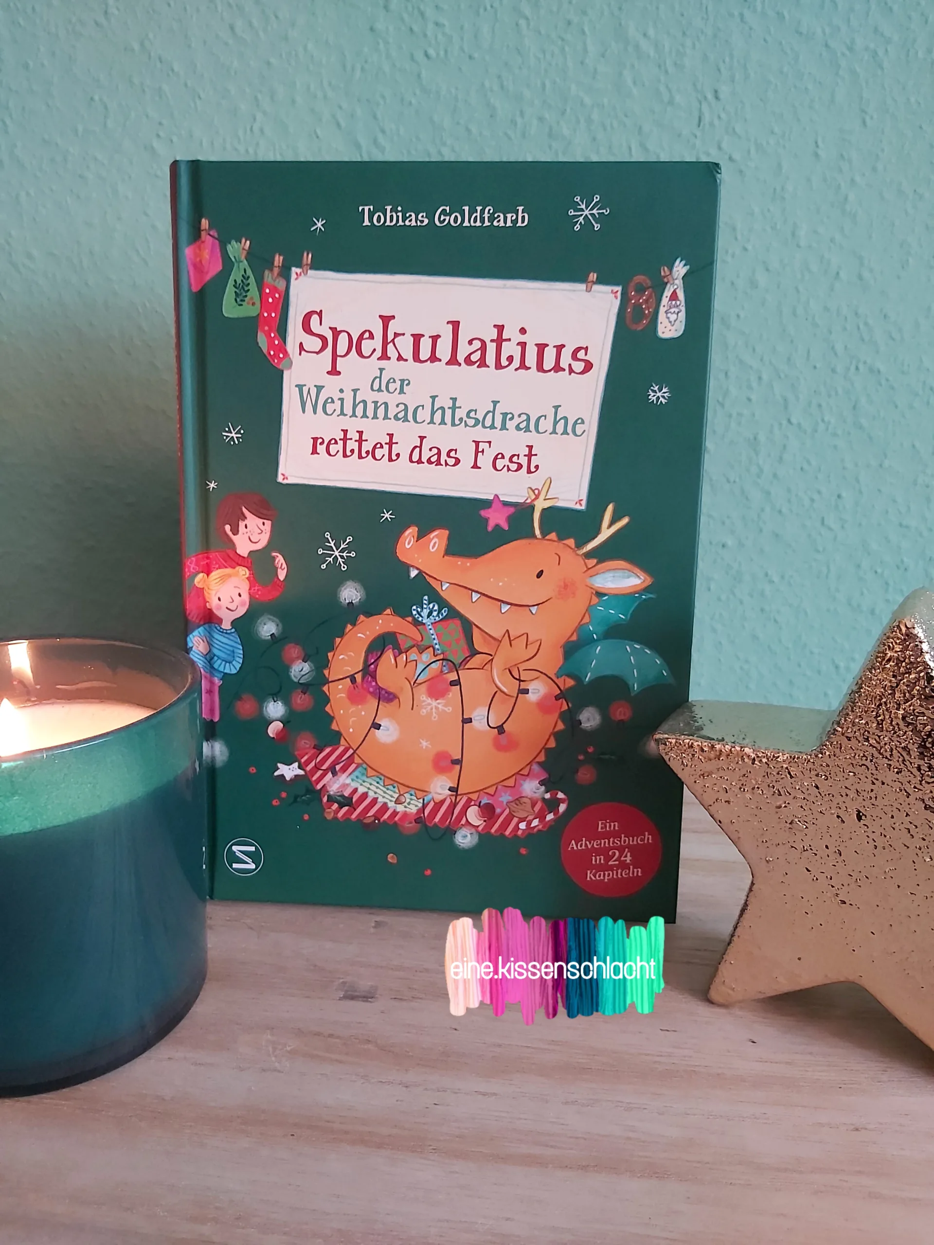 You are currently viewing Spekulatius der Weihnachtsdrache rettet das Fest (Tobias Goldfarb)