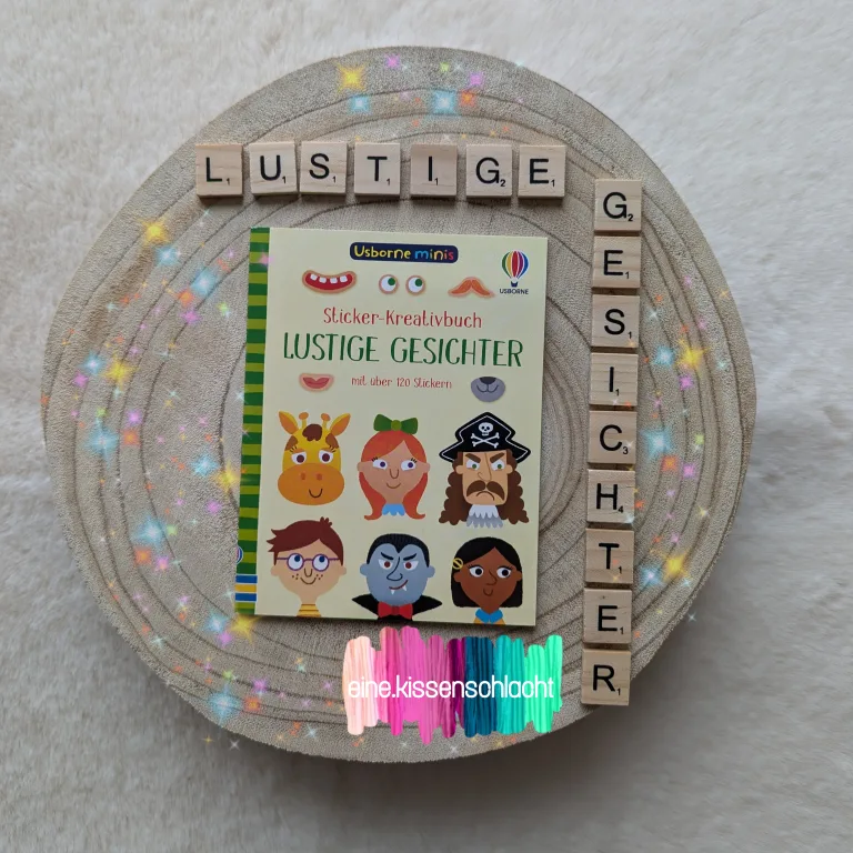 Mehr über den Artikel erfahren Sticker-Kreativbuch – Lustige Gesichter (Sam Smith)