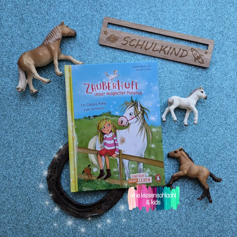 Mehr über den Artikel erfahren Zauberhufe – Unser magischer Ponyhof – Ein Chaos-Pony zum Verlieben (Amelie Plaas-Link)