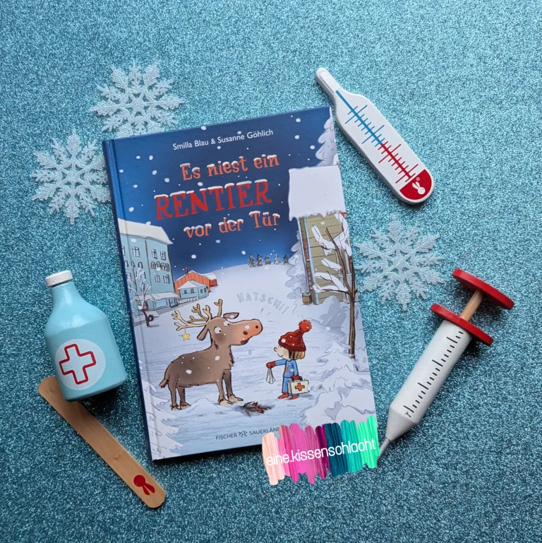 Mehr über den Artikel erfahren Es niest ein Rentier vor der Tür (Smilla Blau)