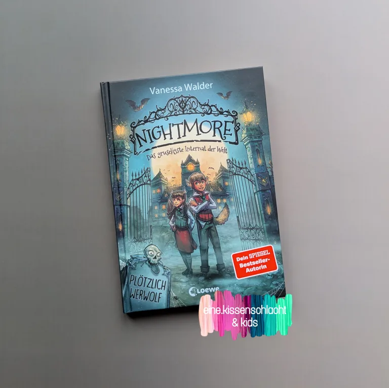 Mehr über den Artikel erfahren Nightmore – Das gruseligste Internat der Welt – Plötzlich Werwolf (Vanessa Walder)