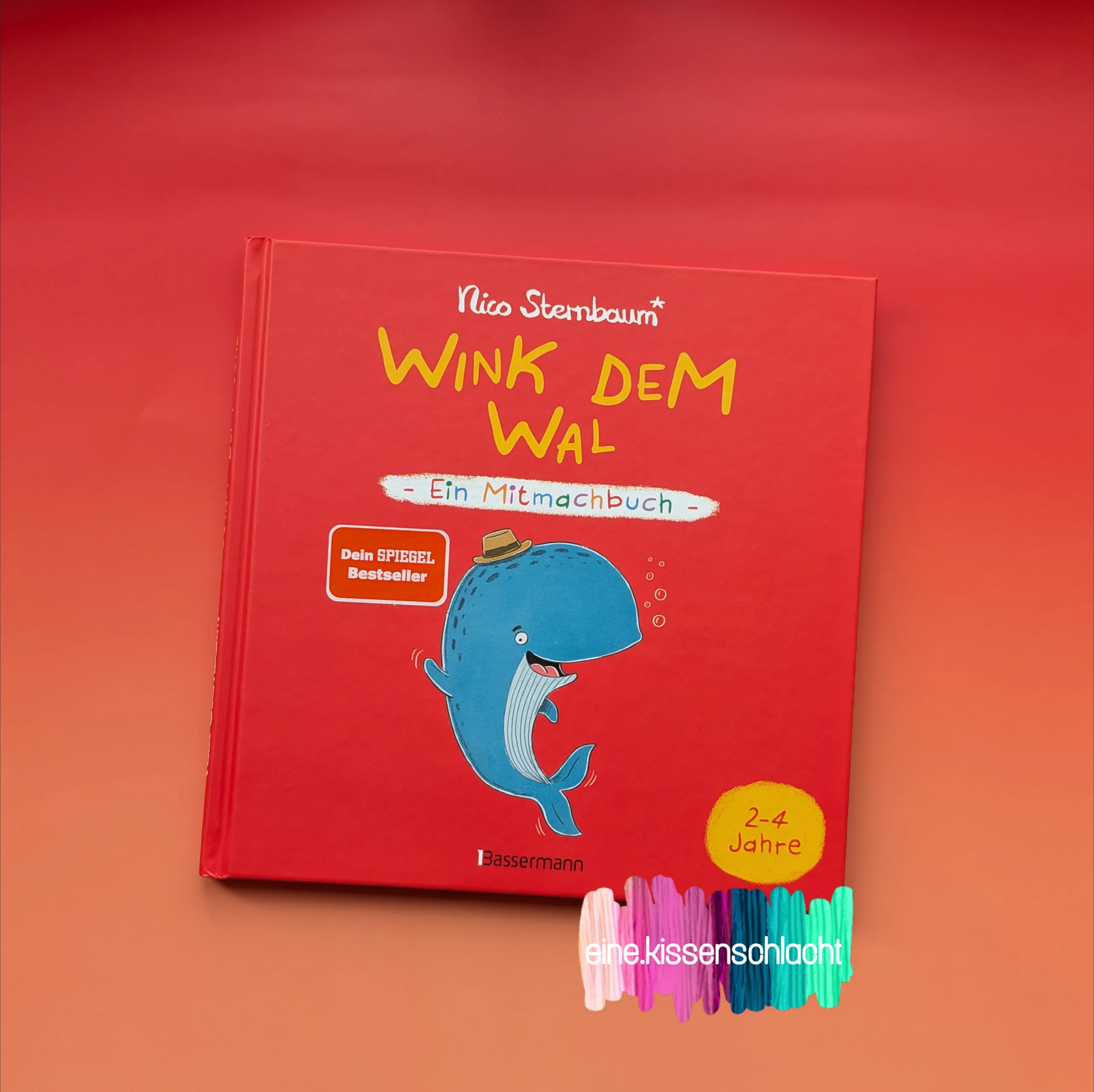 Mehr über den Artikel erfahren Wink dem Wal – Ein Mitmachbuch – (Nico Sternbaum)