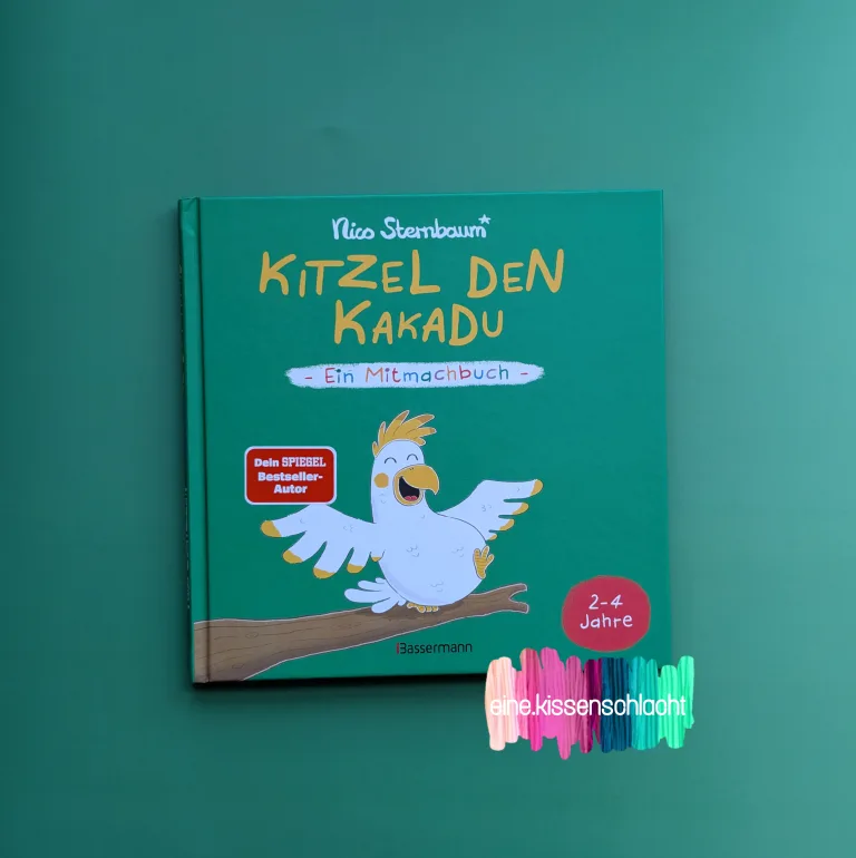 Mehr über den Artikel erfahren Kitzel den Kakadu – Ein Mitmachbuch – (Nico Sternbaum)