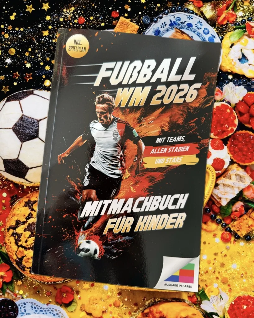 Fußball WM 26 - Mitmachbuch für Kinder