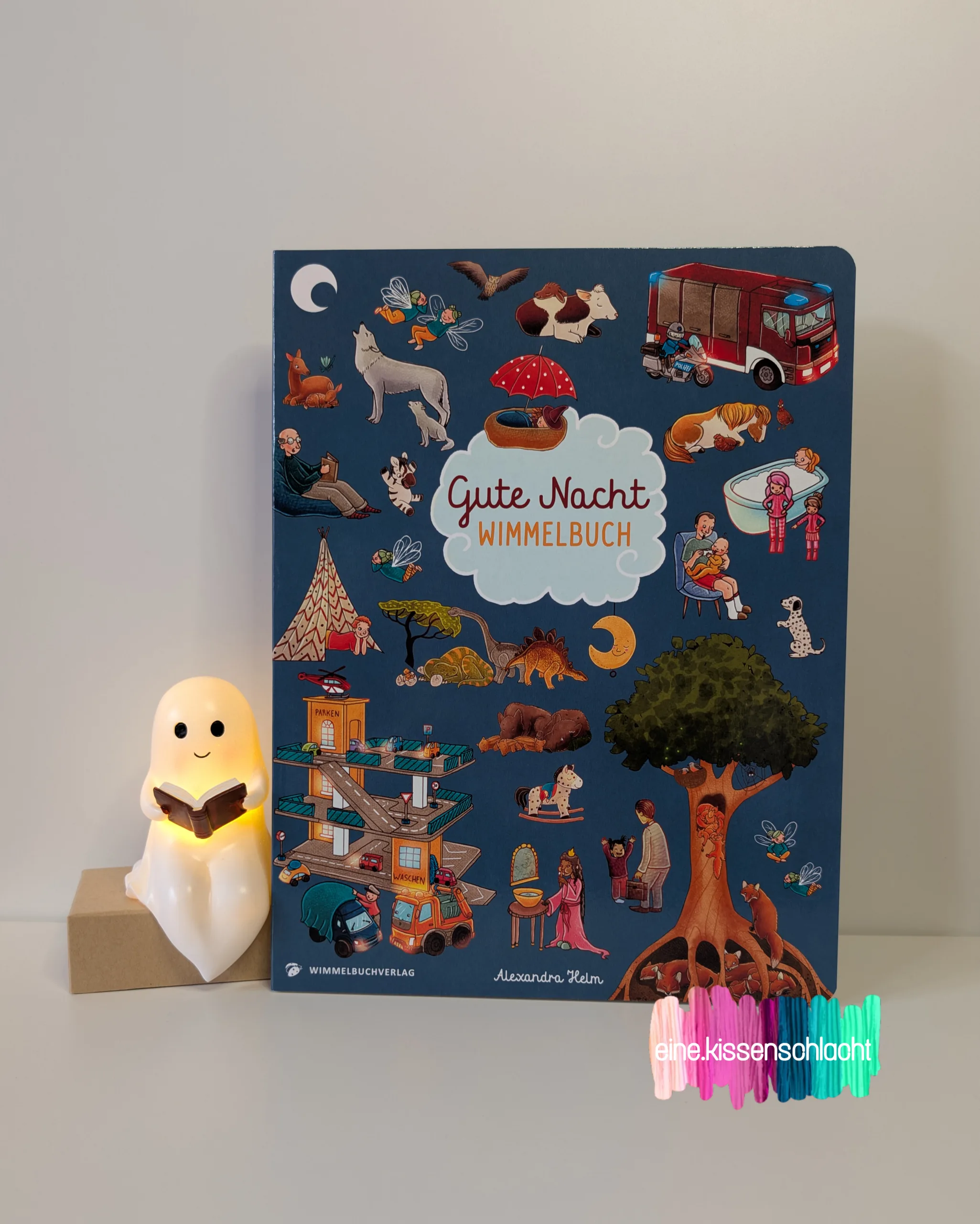 Du betrachtest gerade Gute Nacht Wimmelbuch (Alexandra Helm)