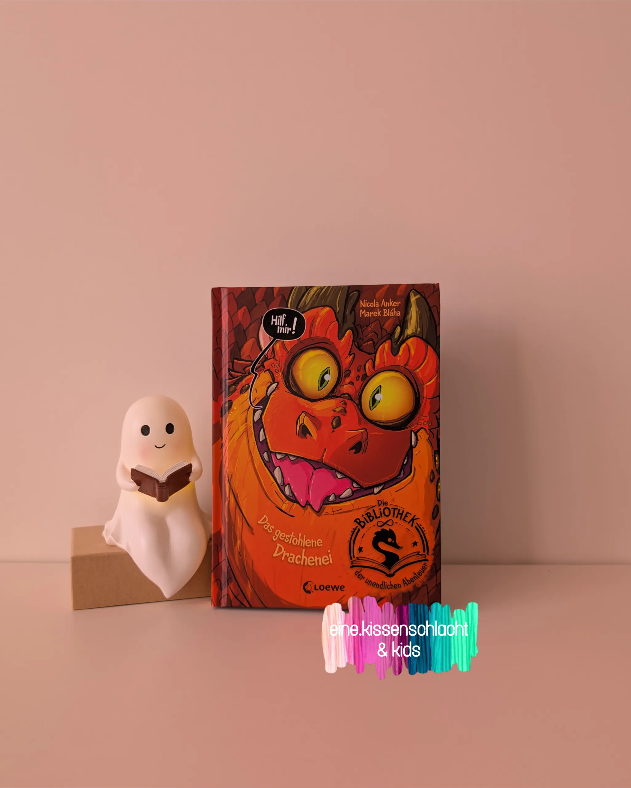 Du betrachtest gerade Die Bibliothek der unendlichen Abenteuer – Das gestohlene Drachenei (Nicola Anker)