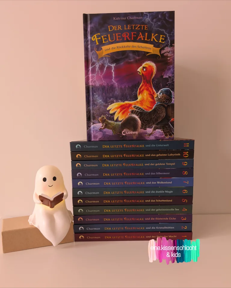 Mehr über den Artikel erfahren Der letzte Feuerfalke und die Rückkehr des Schattens (Katrina Charman)