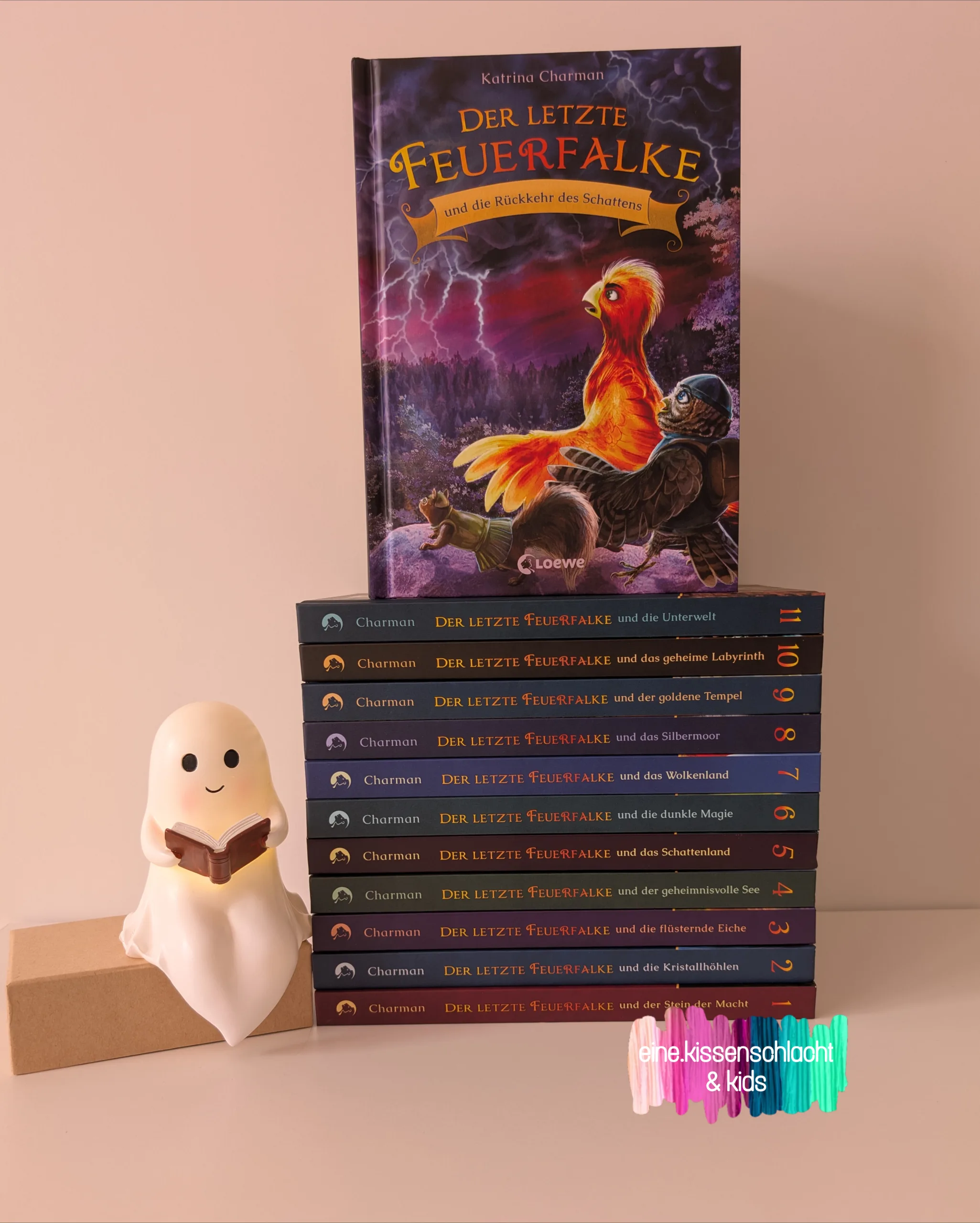 Du betrachtest gerade Der letzte Feuerfalke und die Rückkehr des Schattens (Katrina Charman)