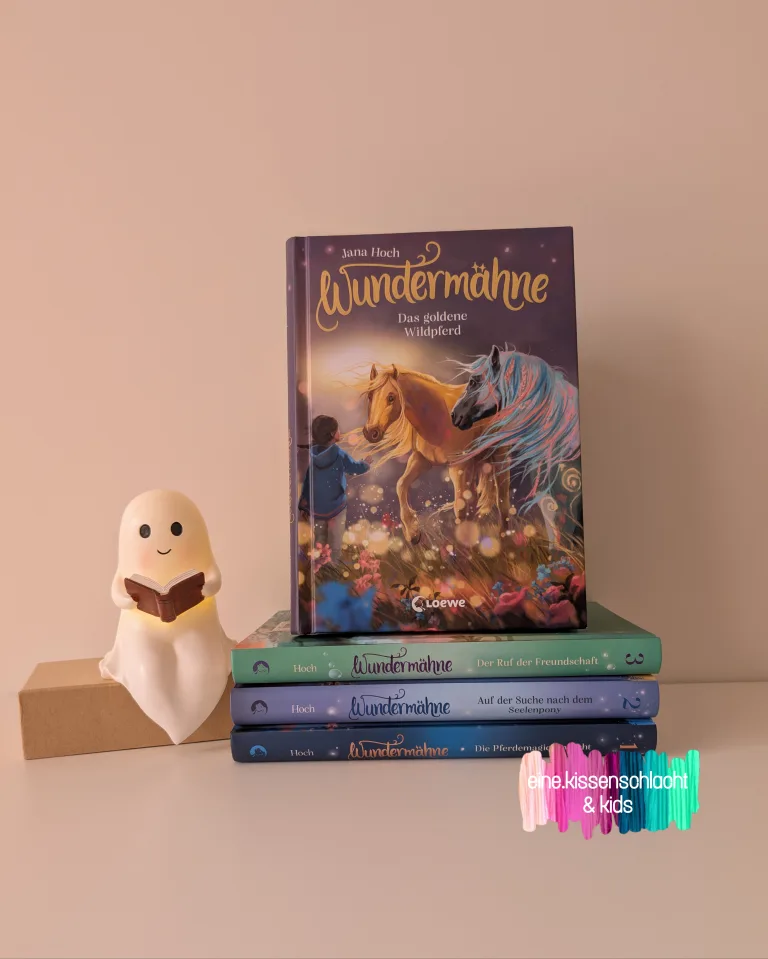Mehr über den Artikel erfahren Wundermähne – Das goldene Wildpferd (Jana Hoch)