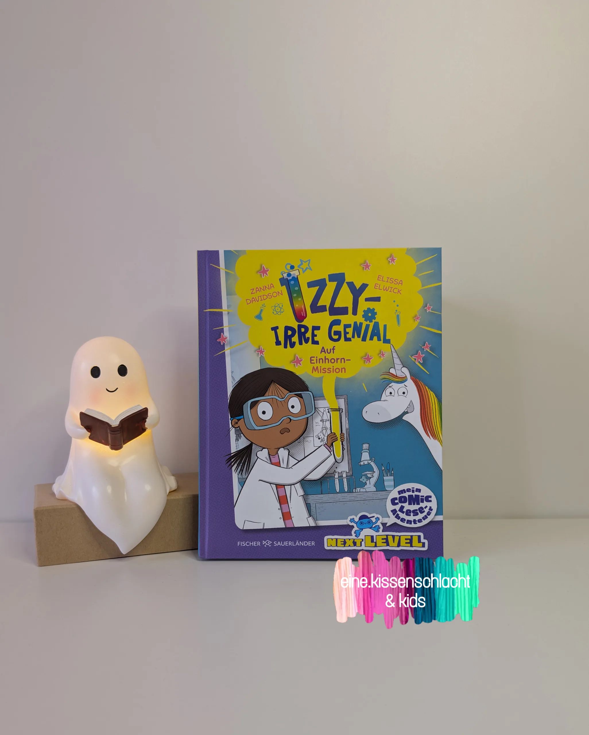 Mehr über den Artikel erfahren Izzy – Irre genial – Auf Einhorn-Mission (Zanna Davidson)