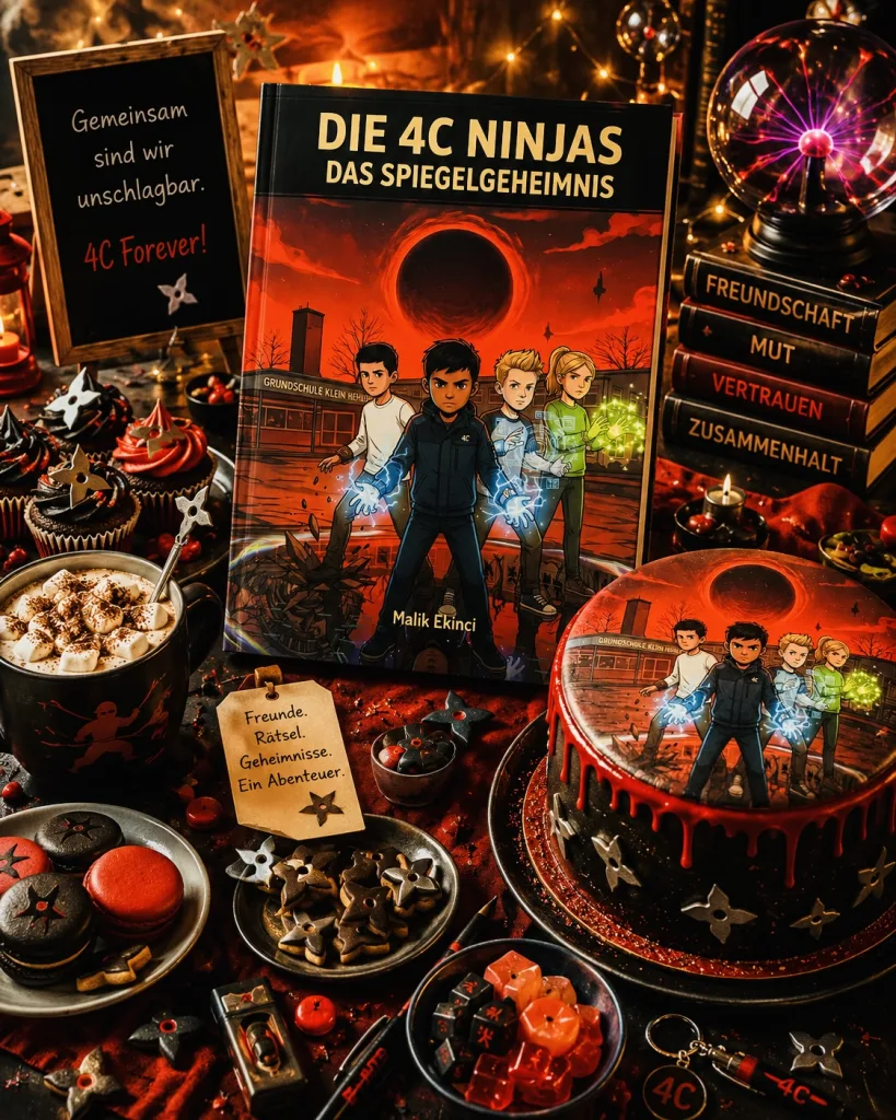 Die 4C Ninjas - Das Spiegelgeheimnis (Malik Ekinci)