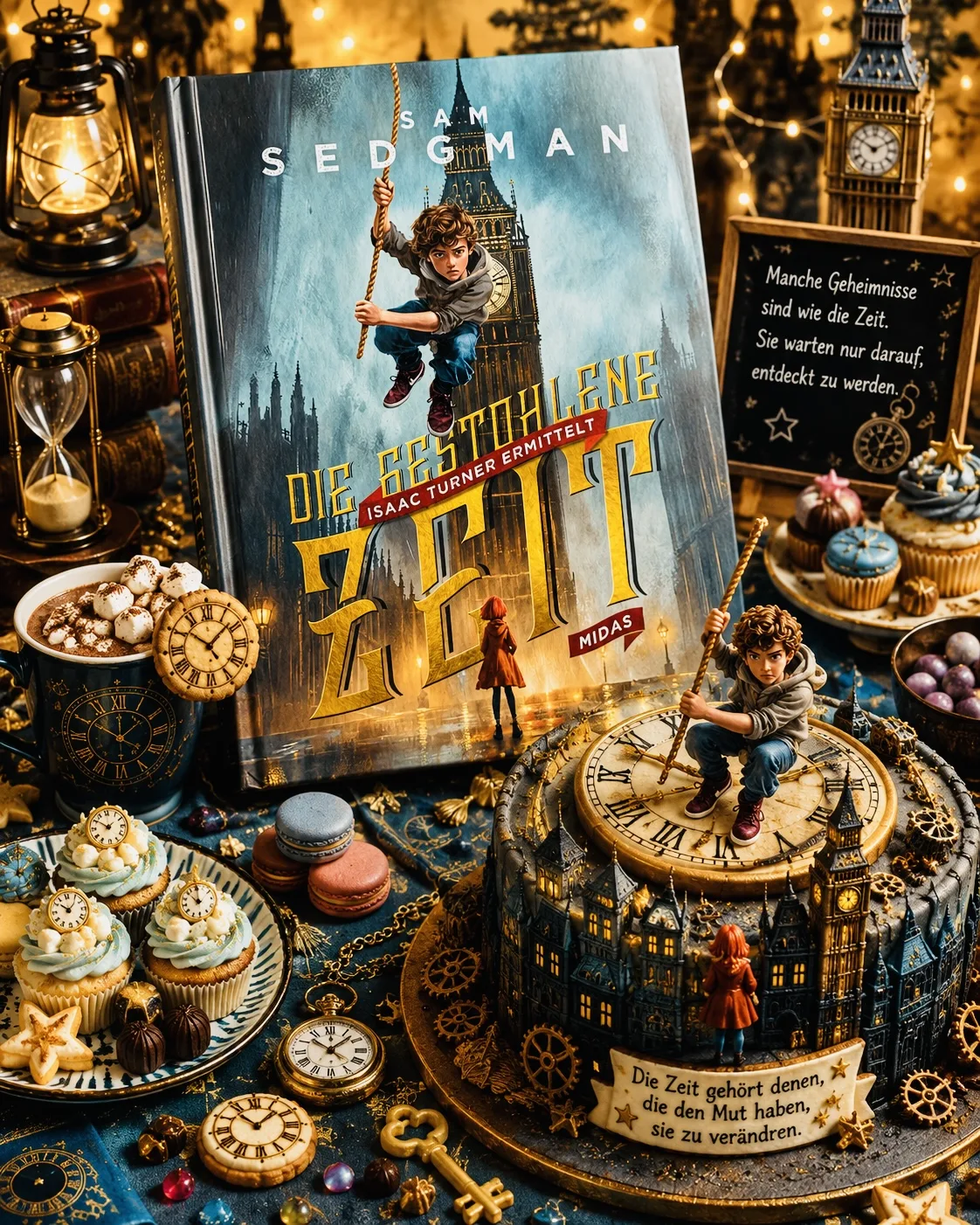 Mehr über den Artikel erfahren Die gestohlene Zeit – Isaac Turner ermittelt (Sam Sedgman)
